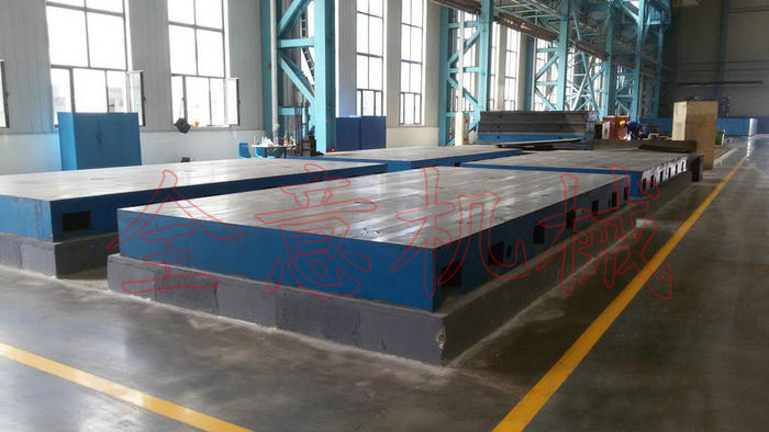 大理石平臺與機器人的協同工作